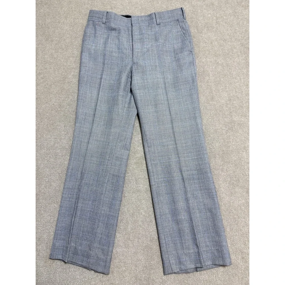 Vintage Anderson Little Suit Mens Medium Gray Wool Plaid 2 Piece Made USA 70s‎